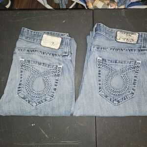 Big Star Light Blue Bootcut Jeans